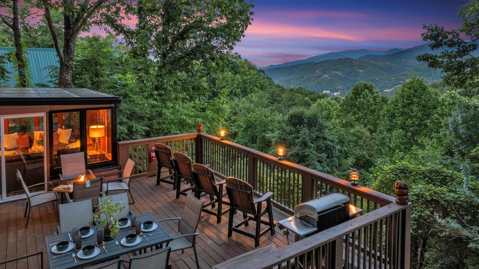 Family Chalet With Sauna, Hottub, Heavenly Views! Mins To Downtown! Gatlinburg Zewnętrze zdjęcie