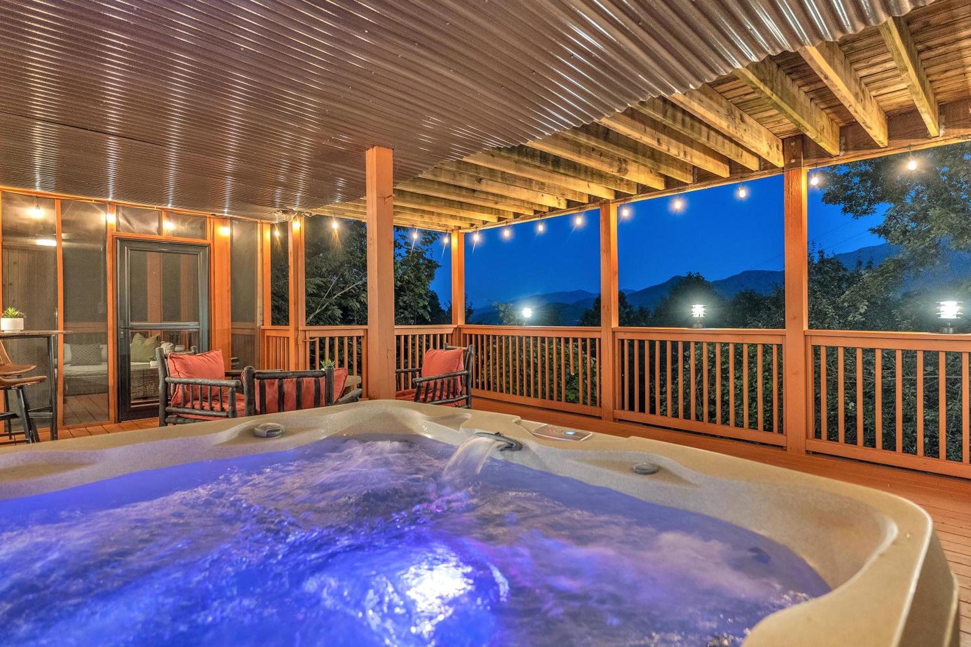 Family Chalet With Sauna, Hottub, Heavenly Views! Mins To Downtown! Gatlinburg Zewnętrze zdjęcie